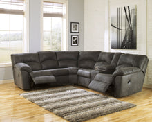 Load image into Gallery viewer, Ashley Tambo Pewter 100% Polyester Reclining Upholstery - 2740 Series
