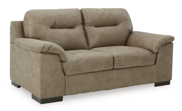 Ashley Maderta Pebble Fabric Stationary Loveseat - Item #2532L