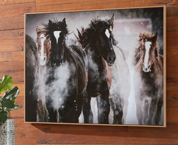 Chaseburn Horses Wall Art - Item #12709