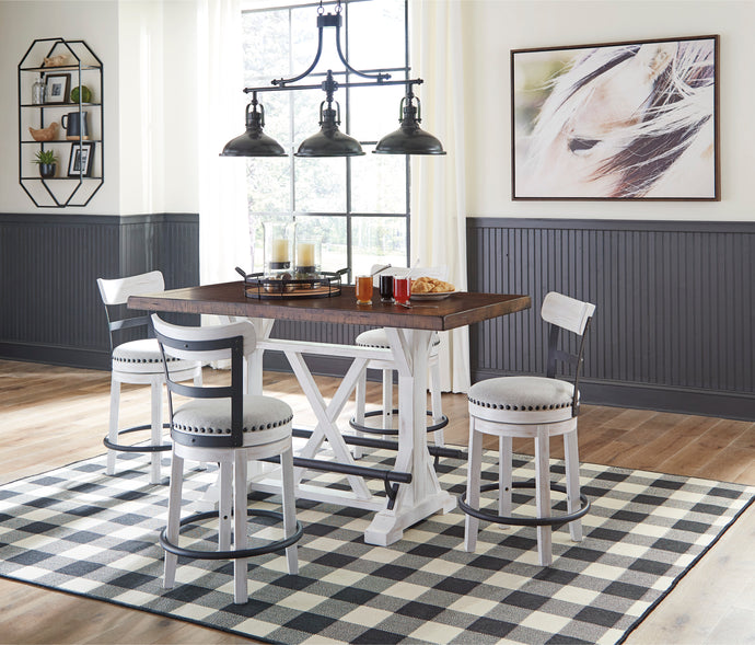 Ashley 5 Piece Pub Dinette w/Swivel Stools - Item #6112