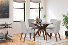 Load image into Gallery viewer, Ashley Lyncott 5 Piece Round Dinette w/Padded Chairs - Item #6118
