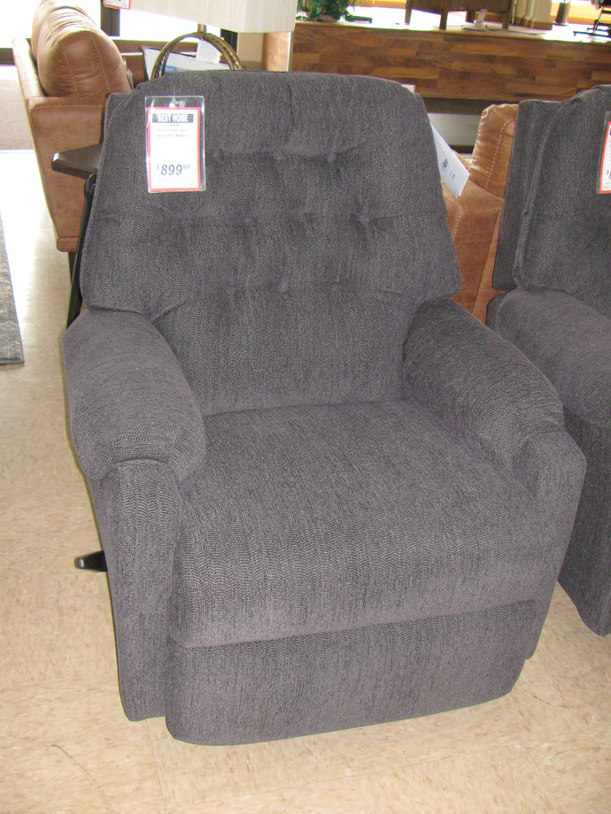 Best Home Steel Fabric Wall-Hugger Recliner - Item #4507