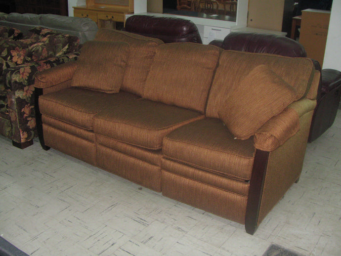 Brown Fabric Stationary Sofa - Item #UC8913-5