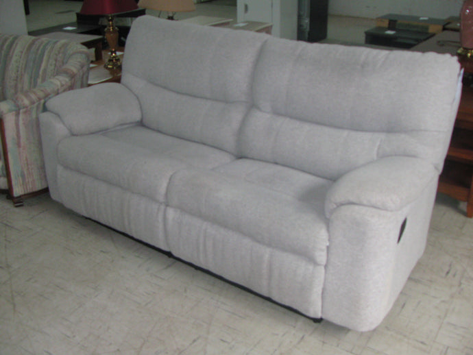 Dynasty Gray Reclining Sofa (6 Months Old) - Item #UC9028