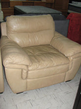 Load image into Gallery viewer, Tan Leather Sofa &amp; Chair- Item #UC9300-1
