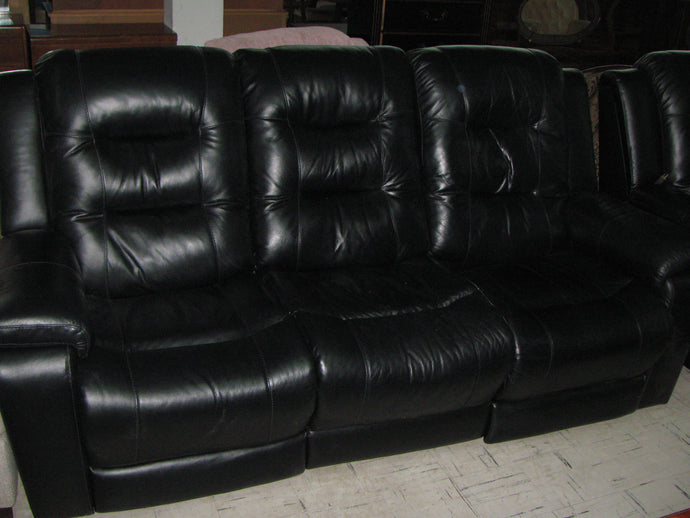 Dark Brown Power Reclining Sofa & Loveseat- Item #UC9344-1