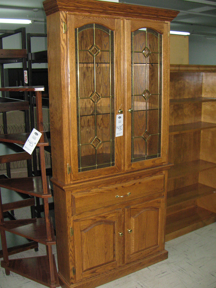 Oak Corner Curio - Item #UC9459-1