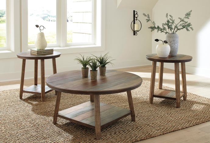 Ashley Raebeck Coffee & End Tables 3 Pak - Item #7117