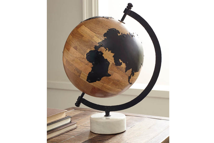Ashley Alameda Globe Sculpture - Item #12763
