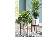 Load image into Gallery viewer, Ashley Dorsey White Planter Set - Item #12776
