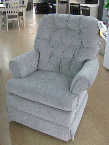 Best Home Light Green Fabric Swivel Rocker - Item #4524-MidwestOnMain