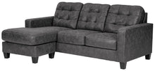 Load image into Gallery viewer, Ashley Venaldi 60&quot; Queen Faux Leather Sofa Sleeper w/ Floating Chaise -  Item #5009
