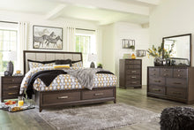 Load image into Gallery viewer, Ashley Brueban Brown 60&quot; Queen Bedroom Suite - B497 Series
