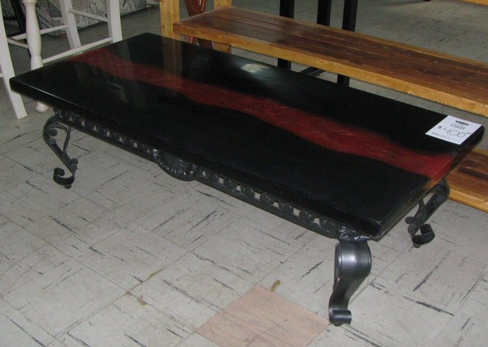 Refurbished Coffee Table w/ Metal Frame - Item #UC8453-5