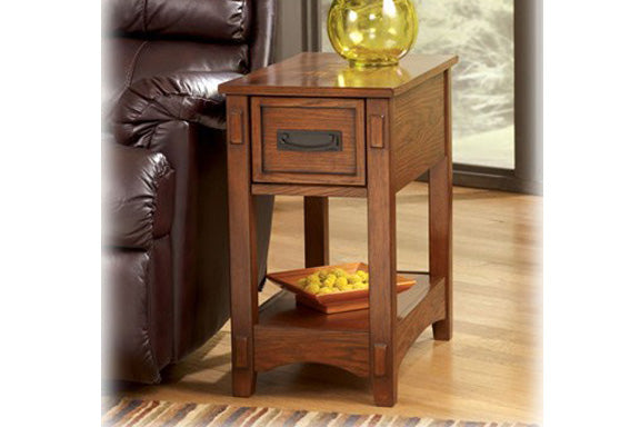 Shaker Style Chairside Table w/ Drawer - Item #7222-MidwestOnMain