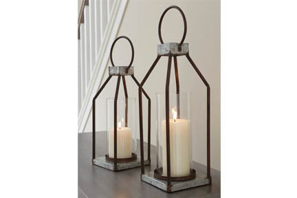 Ashley Hanging Candle Holder Lantern Set, Indoor/Outdoor - Item #12743-MidwestOnMain