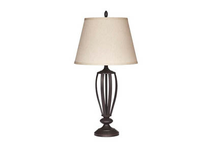 Black Metal Table Lamp w/ 3 Way Switch - Item #10703-MidwestOnMain
